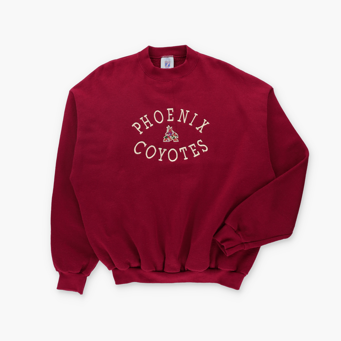 Phoenix Coyotes NHL LOGO 7 Heavy Weight Embroidered Sweatshirt USA Made (XL)