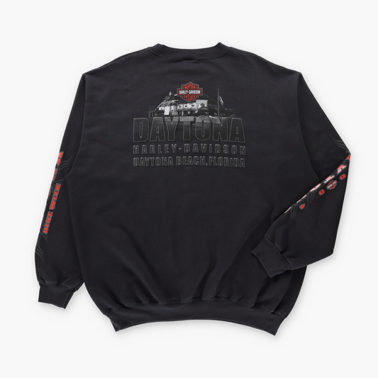 HARLEY DAVIDSON 2004 "Daytona Bike Week" Double Sided Sweatshirt (XXL TALL)