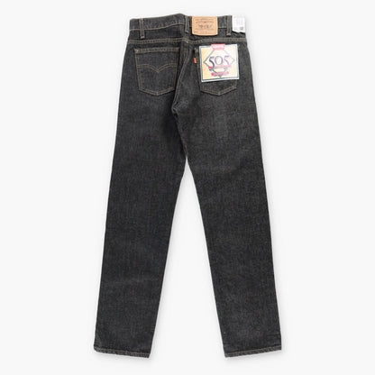 Vintage LEVI'S 505 Regular Fit Straight Leg USA Made BNWT Dark Wash Denim Jeans (29 x 32)