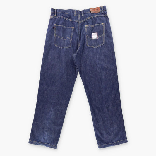 Vintage PHAT FARM Y2K Dark Panel Denim Jeans (36 x 33)