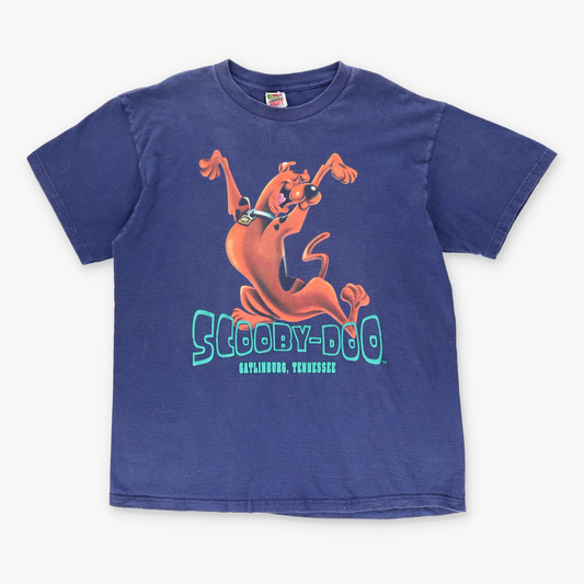 Vintage SCOOBY-DOO 'Tennessee' Cartoon Navy Tee (XL)