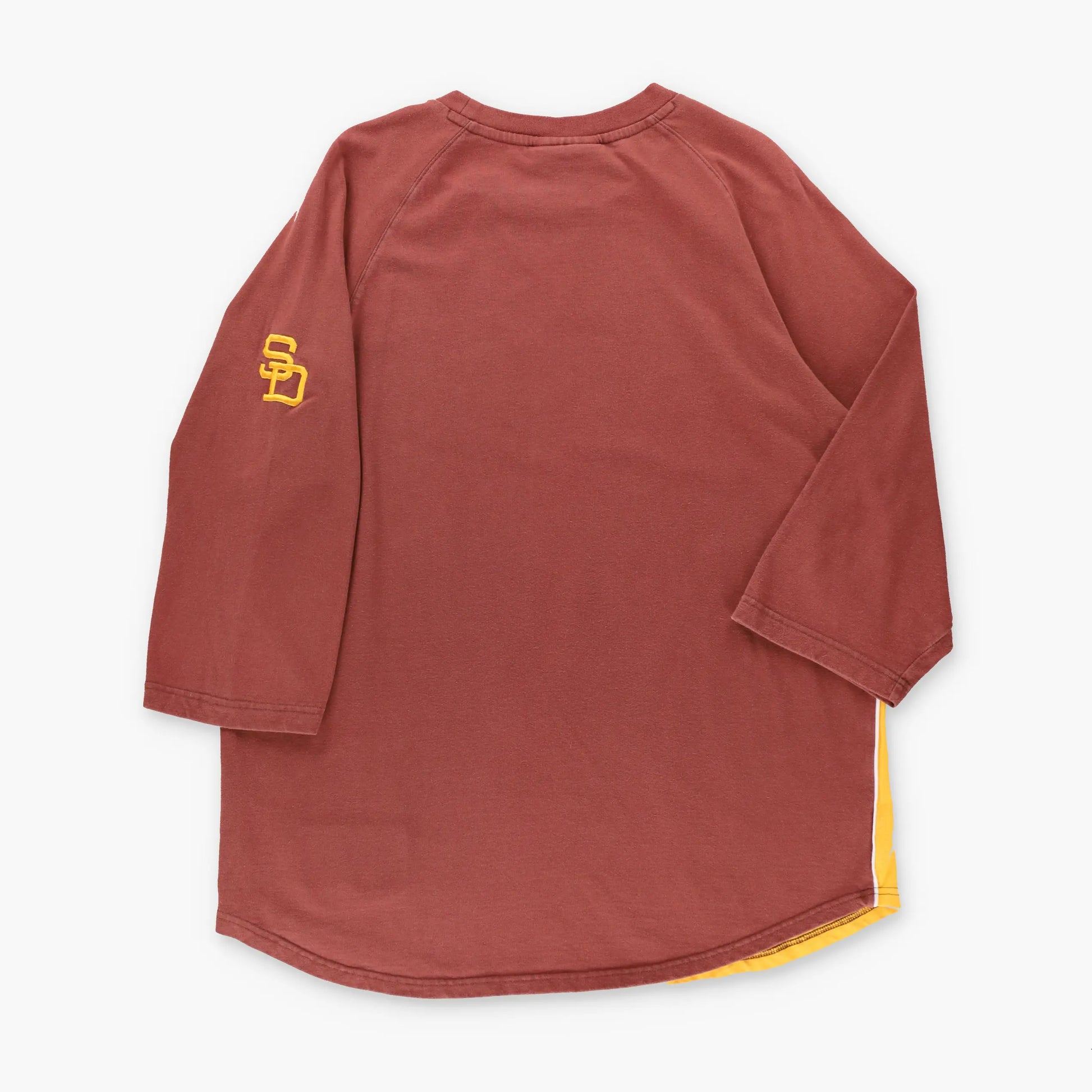 NIKE San Diego Padres Embroidered Centre Swoosh Korean Made MLB Raglan Tee (L-XL) - Vintage Sole Melbourne