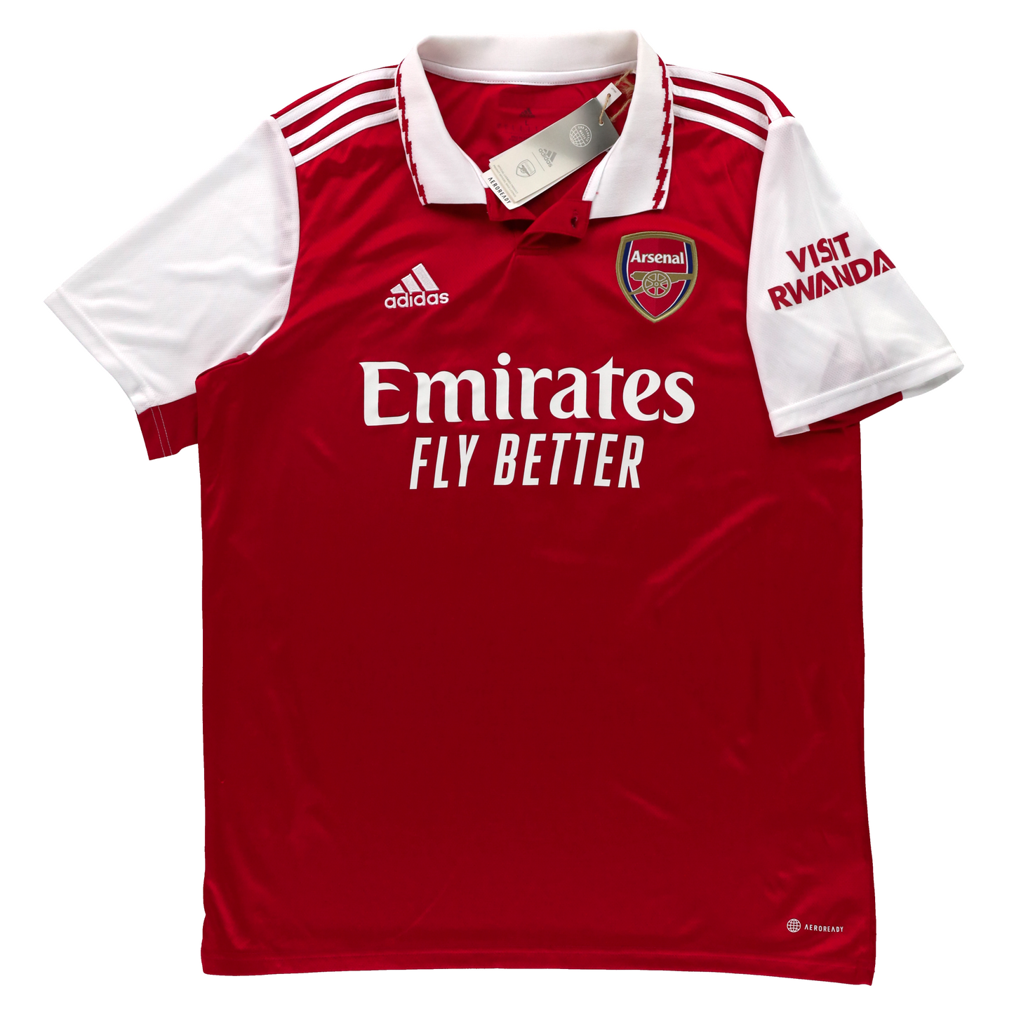 ADIDAS Arsenal London 2022/2023 Beams #37 Home Soccer Jersey (L)