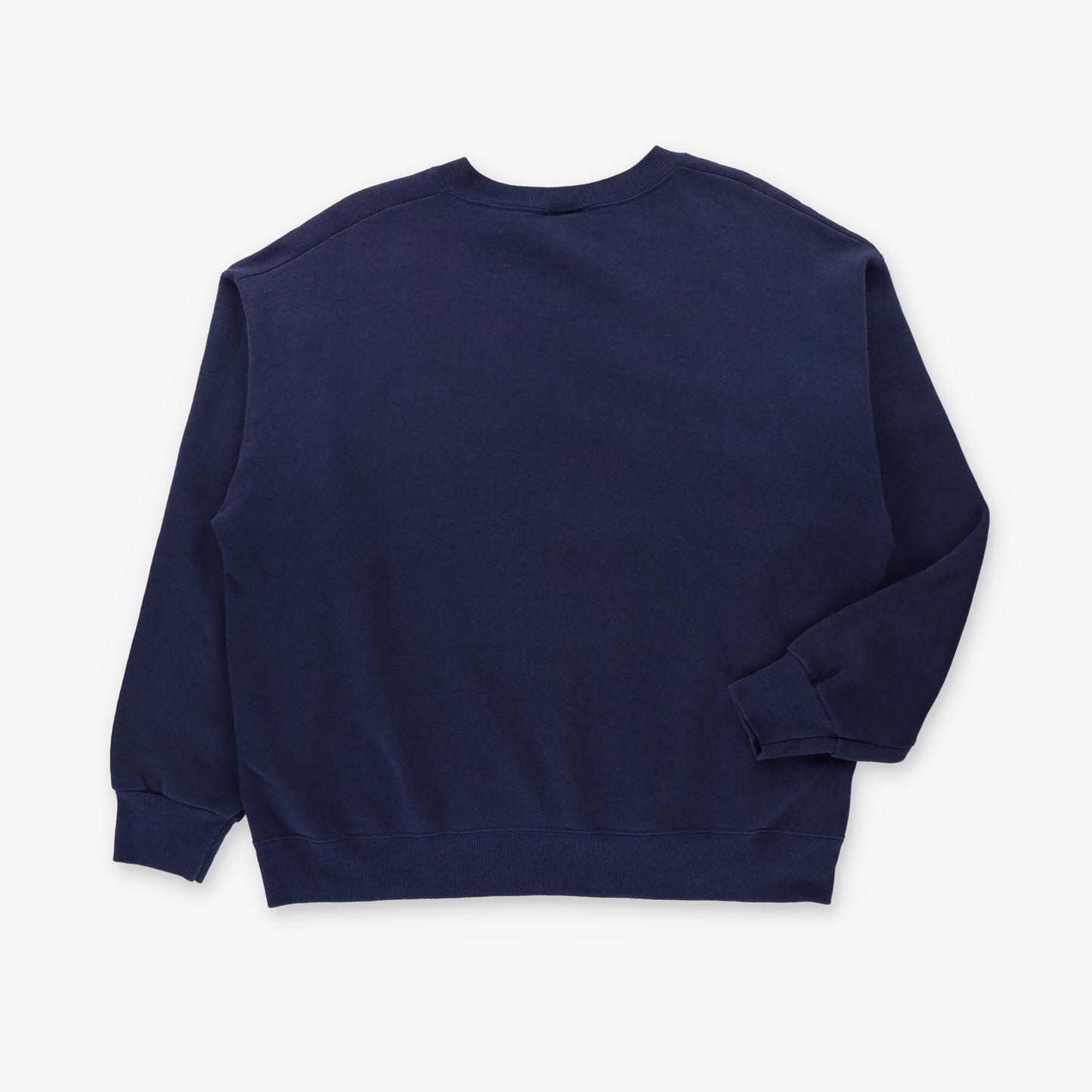 UCLA Bruins NUTMEG MILLS Gold Glitter & Navy Football Sweatshirt USA Made (L)