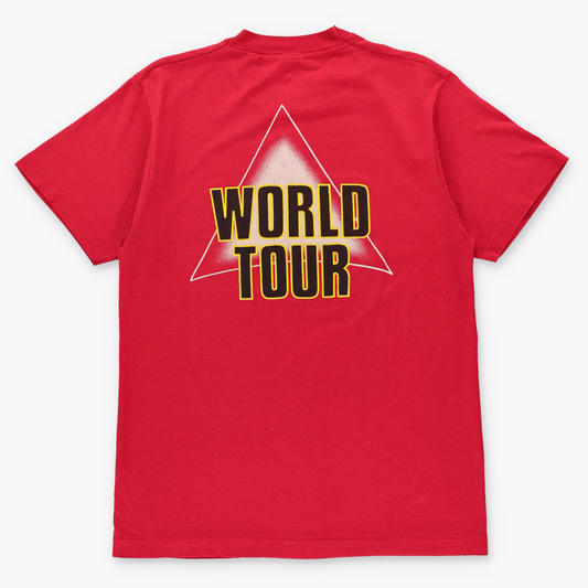 Stryper 'In God We Trust' Single Stitch 80s Christian Metal Band Tee USA Made (M)