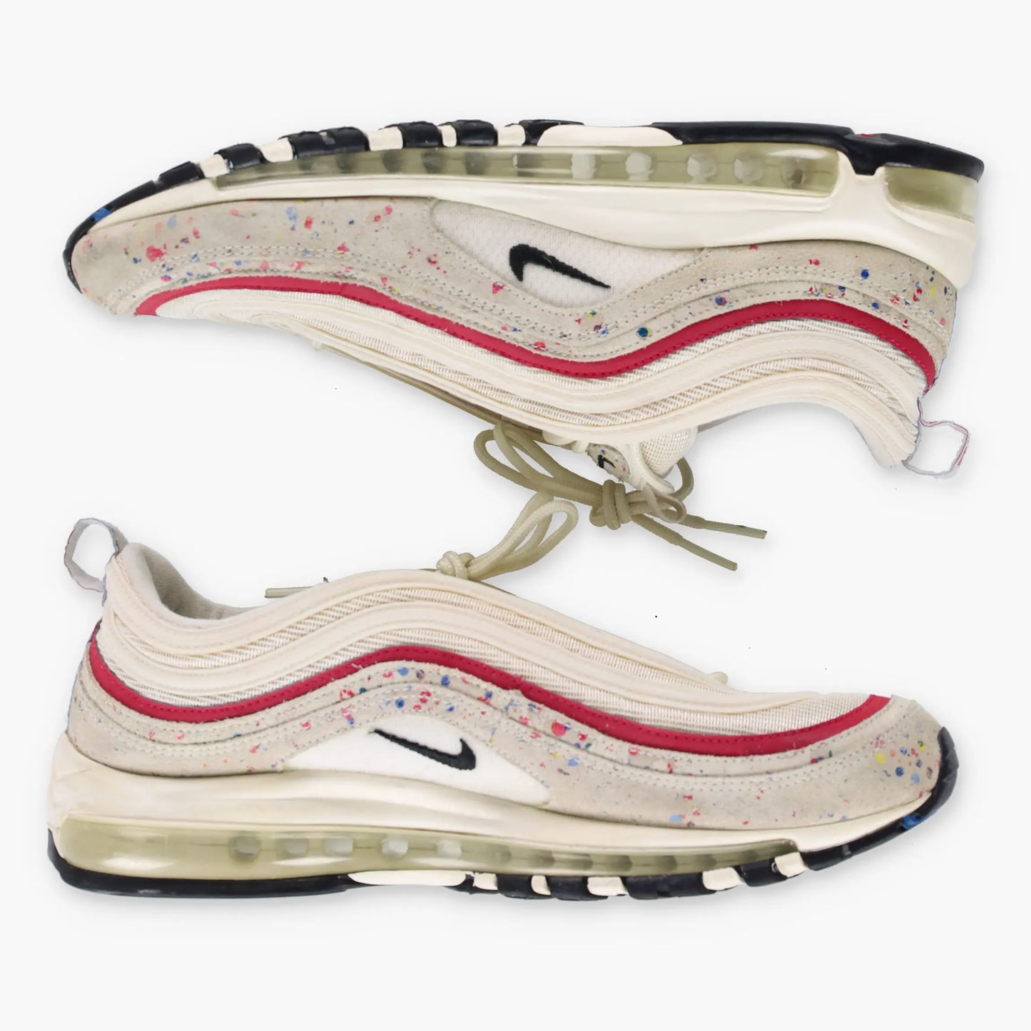 NIKE Air Max 97 Paint Splatter Swoosh Sneakers (11.5) - Vintage Sole Melbourne