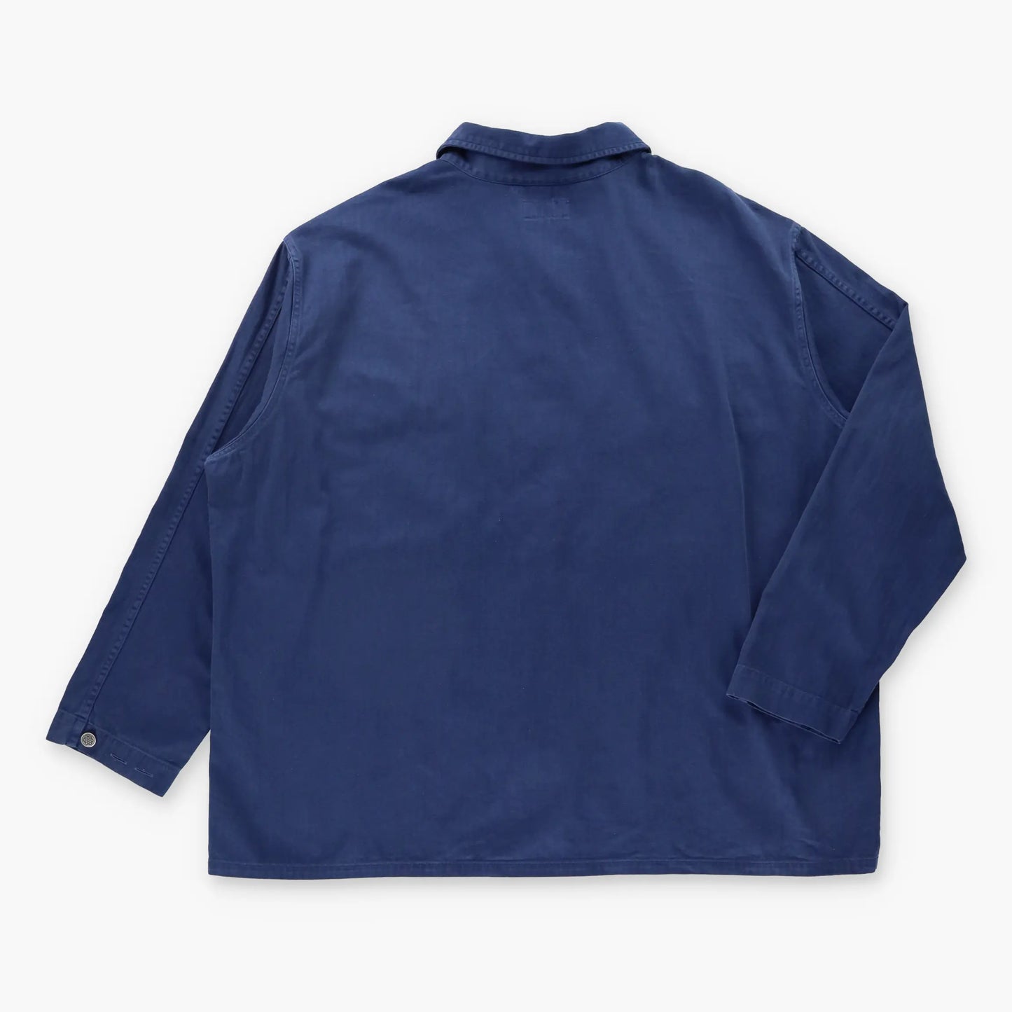 RALPH LAUREN POLO Military Airforce Embroidered Patch Navy Herringbone Button Up Shirt (XXXL)