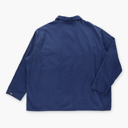 RALPH LAUREN POLO Military Airforce Embroidered Patch Navy Herringbone Button Up Shirt (XXXL)