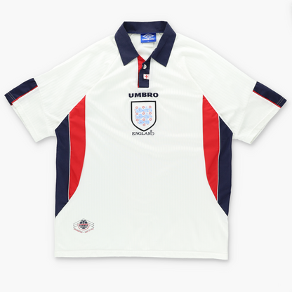 Vintage England 1997-1999 UMBRO Home Soccer Jersey (XL)