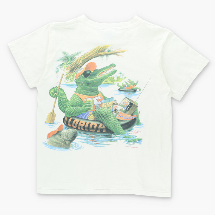 Florida Gators 1991 CARIBBEAN SOUL Single Stitch T-Shirt USA Made (M)