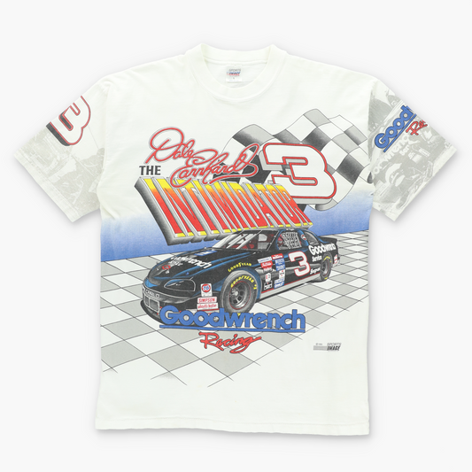 Dale Earnhardt 1995 "The Intimidator" All Over Print T-Shirt USA Made (L)