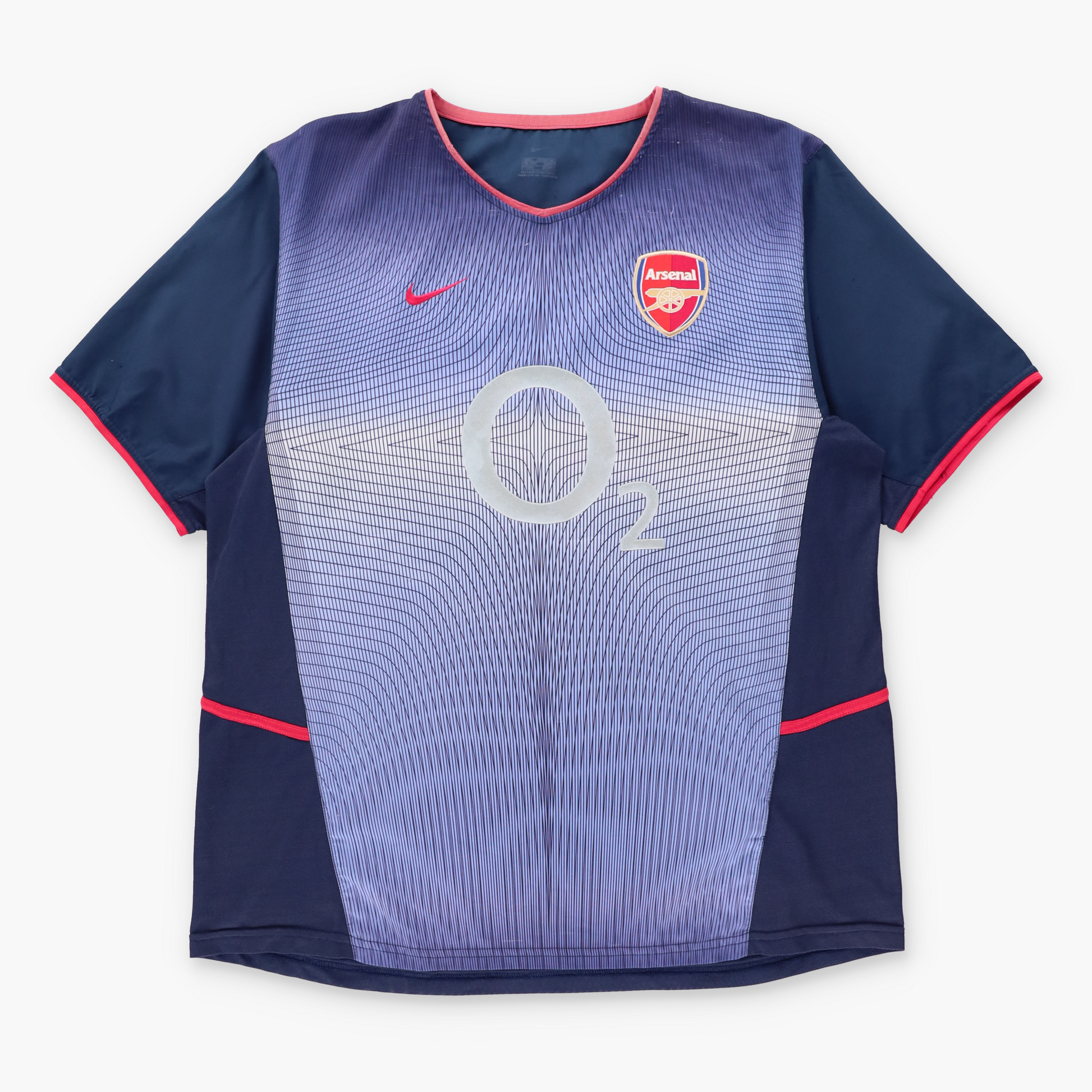 Nike Arsenal 2002〜2004アウェイシャツ O2 △31 Vintage NIKE Arsenal 2002-2004 Away Soccer Jersey ( - Vintage Sole