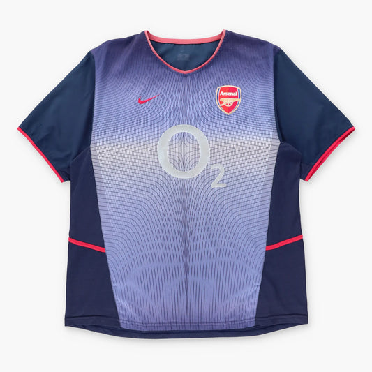 Vintage NIKE Arsenal 2002-2004 Away Soccer Jersey (XL)
