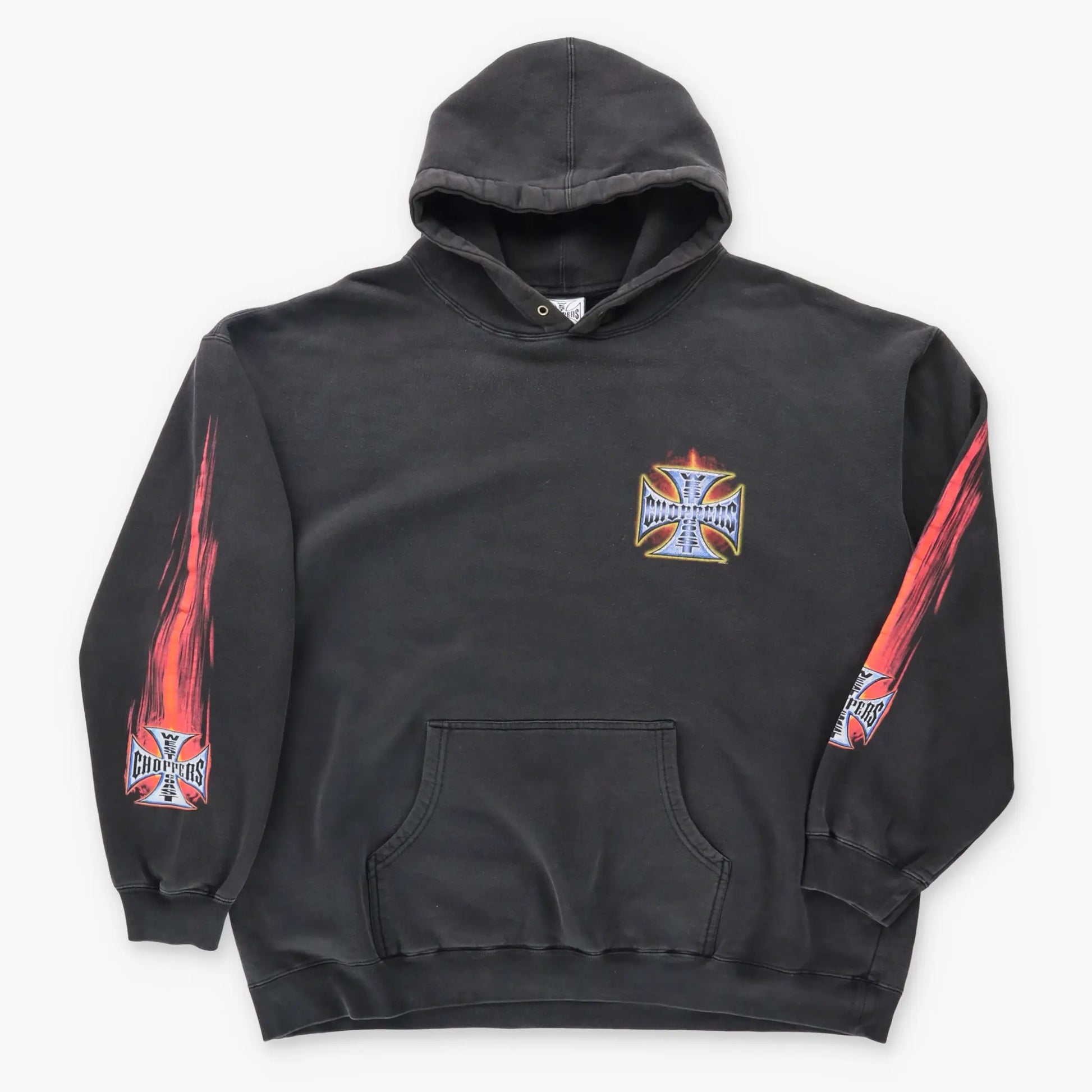 Vintage WEST COAST CHOPPERS Long Beach California Y2K Hoodie