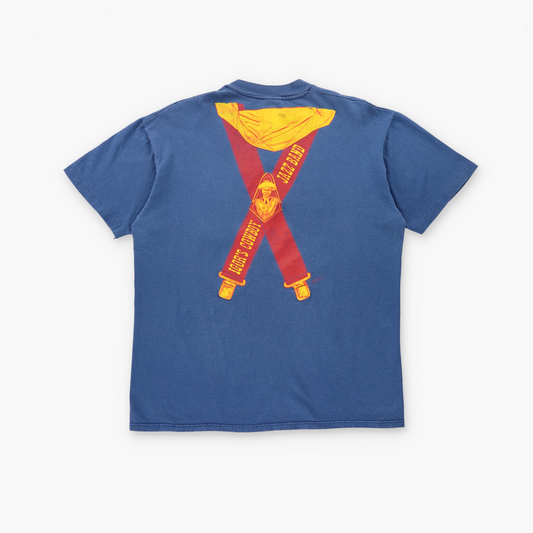 Igor's Cowboy Jazz Band Neck Scarf & Suspenders Graphic USA Made T-Shirt (L)