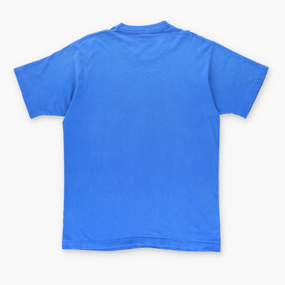 MICKEY MOUSE All Star Basketball USA Made Blue Tee (M-L) - Vintage Sole Melbourne