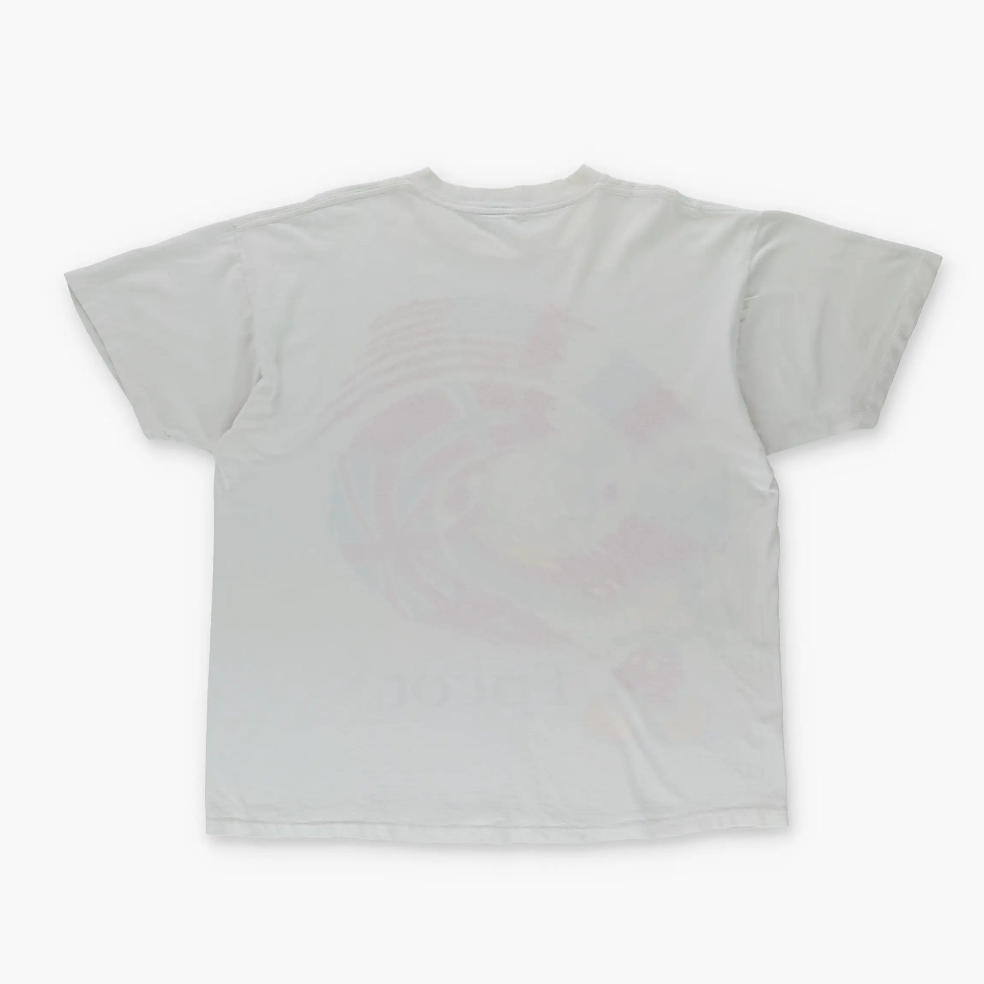 Vintage MICKEY MOUSE 'Epcot' Disney World Flag Single Stitch White Tee (L) - Vintage Sole Melbourne