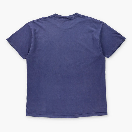 Vintage 1996 LOONEY TUNES Taz & Dallas Cowboys Single Stitch Glitter Graphic Tee USA Made (XL)