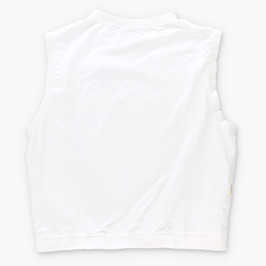 RALPH LAUREN POLO Embroidered Logo White Golf Windbreaker Vest (XL)