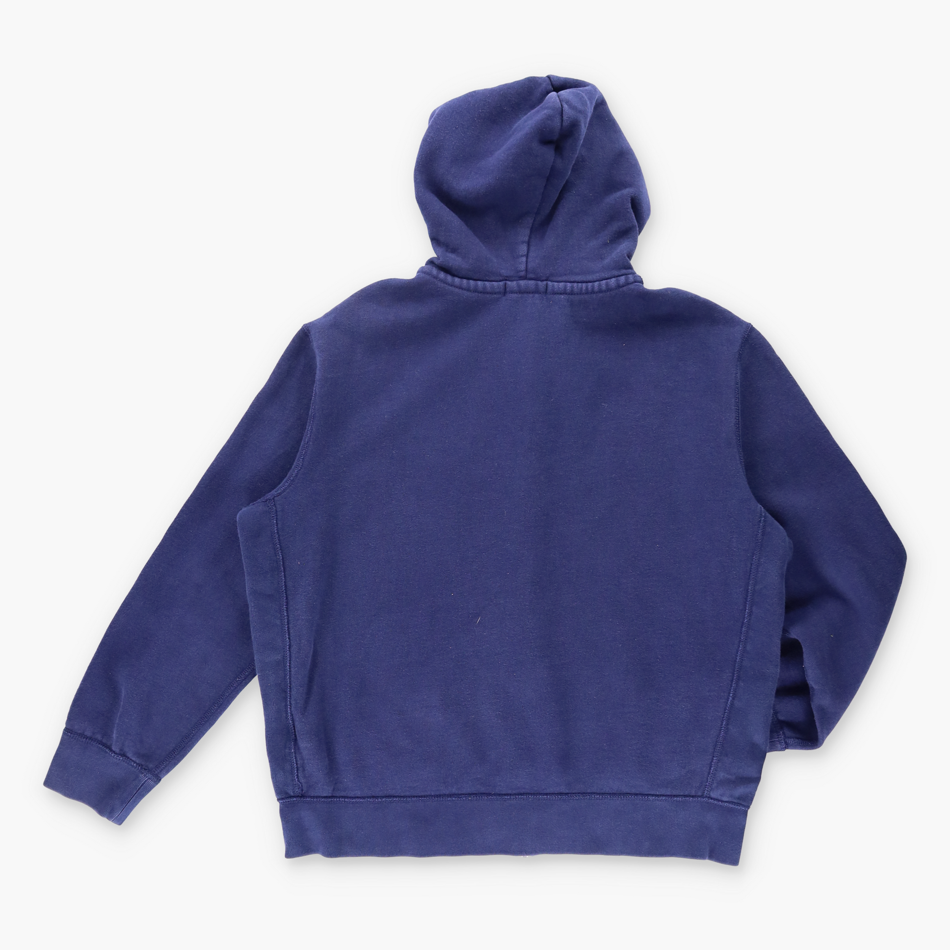 Vintage POLO RALPH LAUREN Embroidered Navy & Gold Zip Up Hooded Sweatshirt (XL) *Aubs Vintage Sole Melbourne
