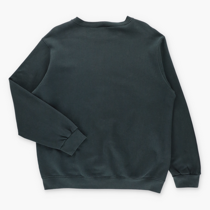 Vintage NIKE Black & White Embroidered Swoosh USA Made Classic Sweatshirt (L) ***COCO Vintage Sole Melbourne