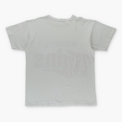 1987 CHAMPION Minnesota Twins USA Made MLB White Tee (L)