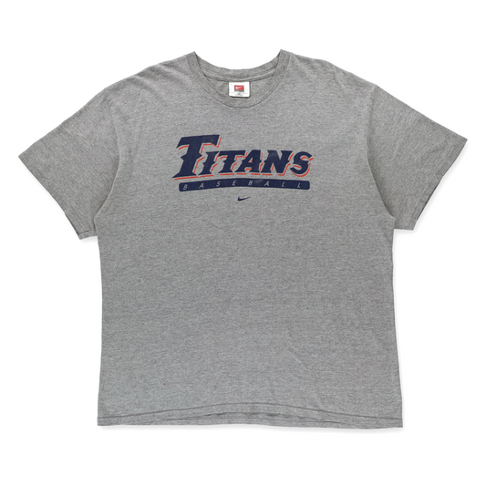 NIKE Team Cal State Fullerton Titans Centre Swoosh College Baseball Tee (XL)