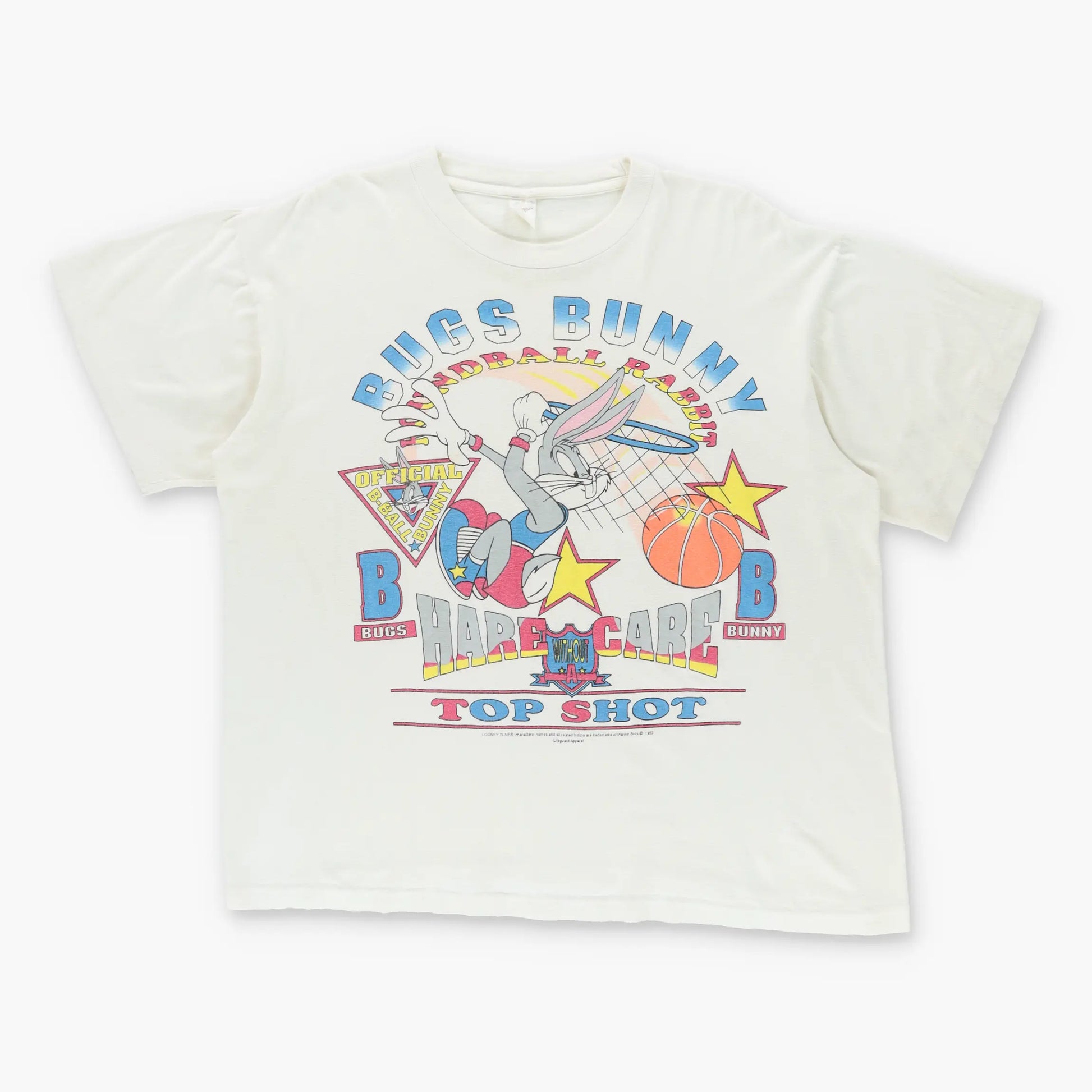 Vintage 1993 Looney Tunes Bugs Bunny 'Top Shot' Basketball Single Stitch T-Shirt (XL) Vintage Sole Melbourne