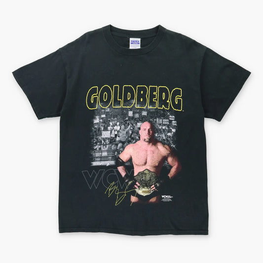 Vintage 1996 Bill Goldberg Championship Wrestling WCW T-Shirt (L) Vintage Sole Melbourne