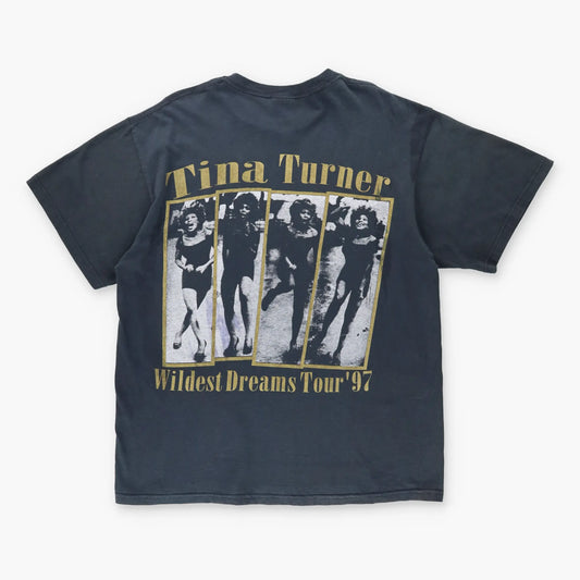 1997 TINA TURNER ' Wildest Dreams Tour' Music Merch Tee (XL) Vintage Sole Melbourne