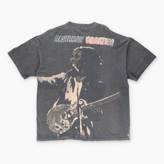 Vintage Bob Marley 'Rastaman Vibration' USA Made Reggae T-Shirt (XL) Vintage Sole Melbourne