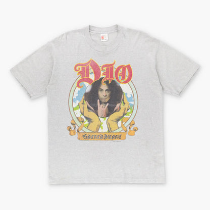 1985 DIO 'Sacred Heart' Single Stitch Heavy Metal Band T-Shirt  (L) Vintage Sole Melbourne