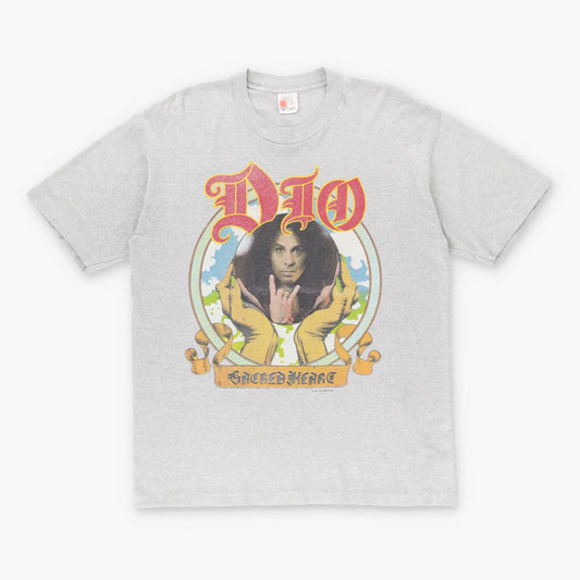 1985 DIO 'Sacred Heart' Single Stitch Heavy Metal Band T-Shirt  (L) Vintage Sole Melbourne