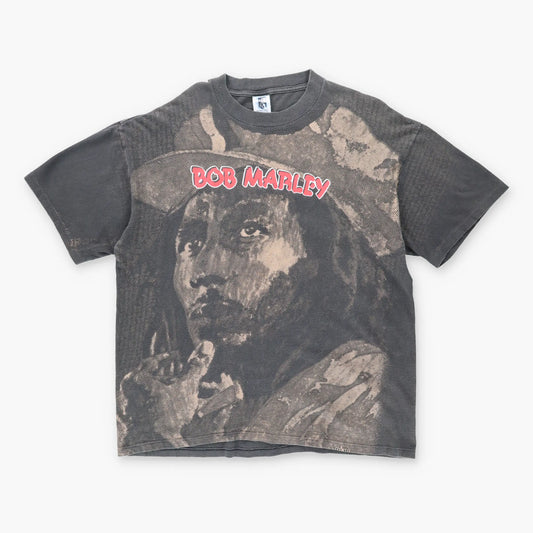 Vintage Bob Marley 'Rastaman Vibration' USA Made Reggae T-Shirt (XL) Vintage Sole Melbourne