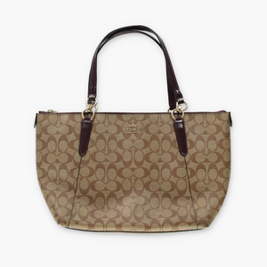 COACH 'Ava' F31976 Signature Jacquard Tote Bag