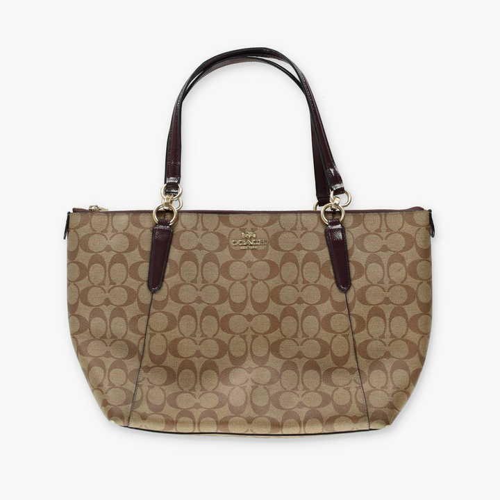 COACH 'Ava' F31976 Signature Jacquard Tote Bag