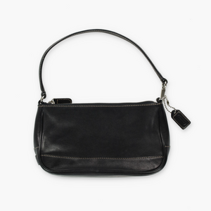 COACH 'Hampton Demi' 7785 Black Leather Mini Bag