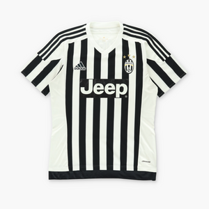 ADIDAS Juventus 2015/2016 Pogba #10 Home Soccer Jersey Tee (S-M)