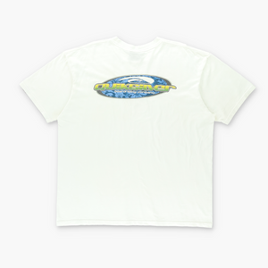QUIKSILVER Boarding Company Logo Surfer T-Shirt (XL)