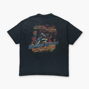 HARLEY DAVIDSON Bourbon Street New Orleans Jazz & Motorcycle Tee (XL)