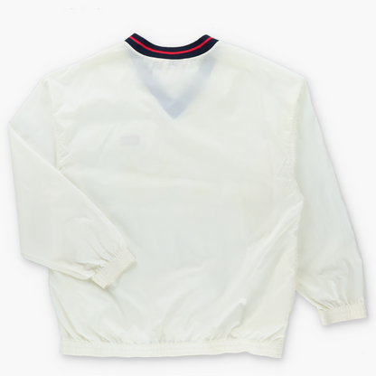 Vintage 90's FILA V-Neck Windbreaker Pull Over (XL) ***COCO Vintage Sole Melbourne