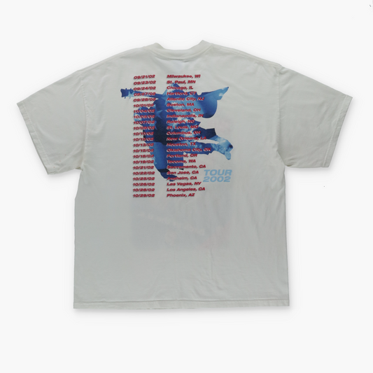 PAUL MCARTNEY Y2K 'Back In The U.S.' White Music Tour Band Tee (XL-XXL)
