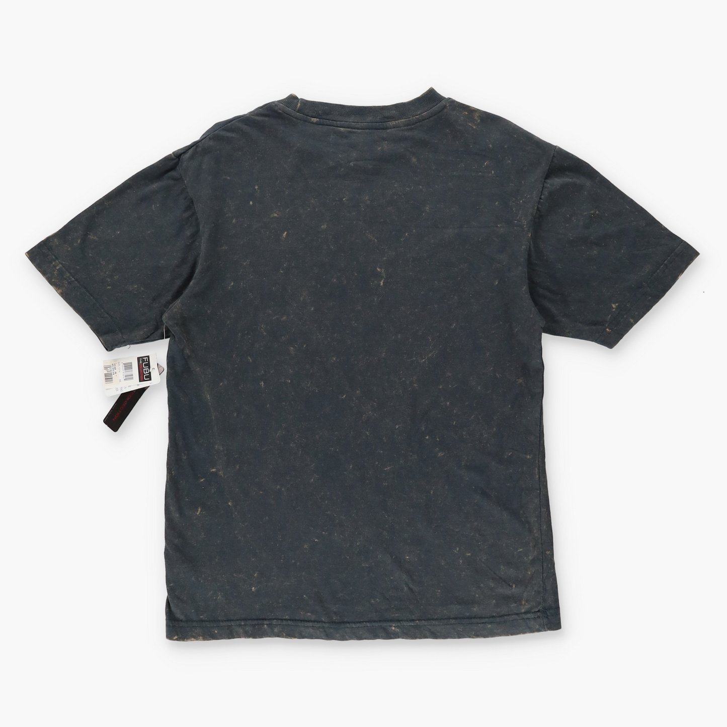FUBU JEANS Y2K Deadstock Grunge New With Tags Grey & Blue Graffiti Tee (M-L)