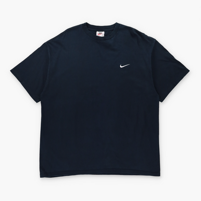 NIKE Embroidered Swoosh Logo USA Made Classic Black T-Shirt (XL-XXL)