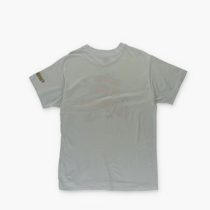 Fishbone's Greektown Detroit 'Shuck Me' Gag Oyster Restaurant 90s T-Shirt (S-M)