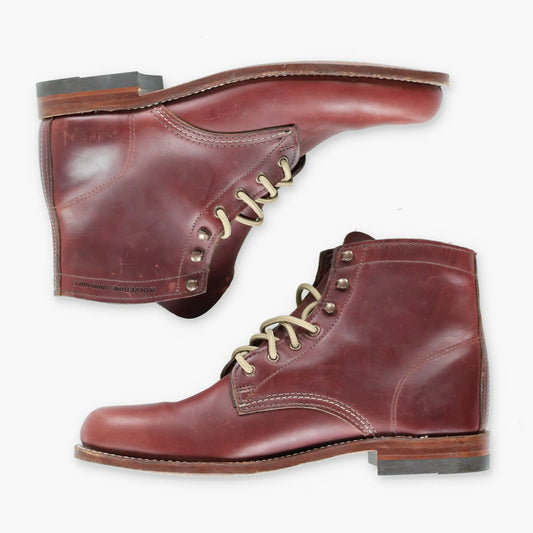 Vintage WOLVERINE 1000 Mile USA Made Leather Boots (11) *Aubs Vintage Sole Melbourne