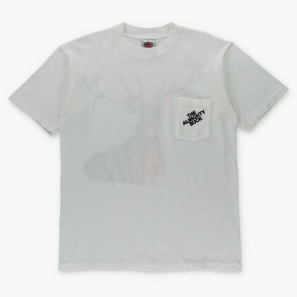 Bucks Cigarettes "The Almighty Buck" Front Pocket Deer Graphic Single Stitch TShirt USA Made (L-XL)