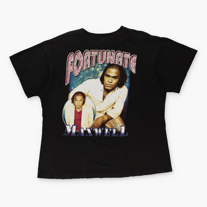 90s Maxwell Fortunate Rap Front Back Single Stitch T-Shirt (XL) Vintage Sole Melbourne
