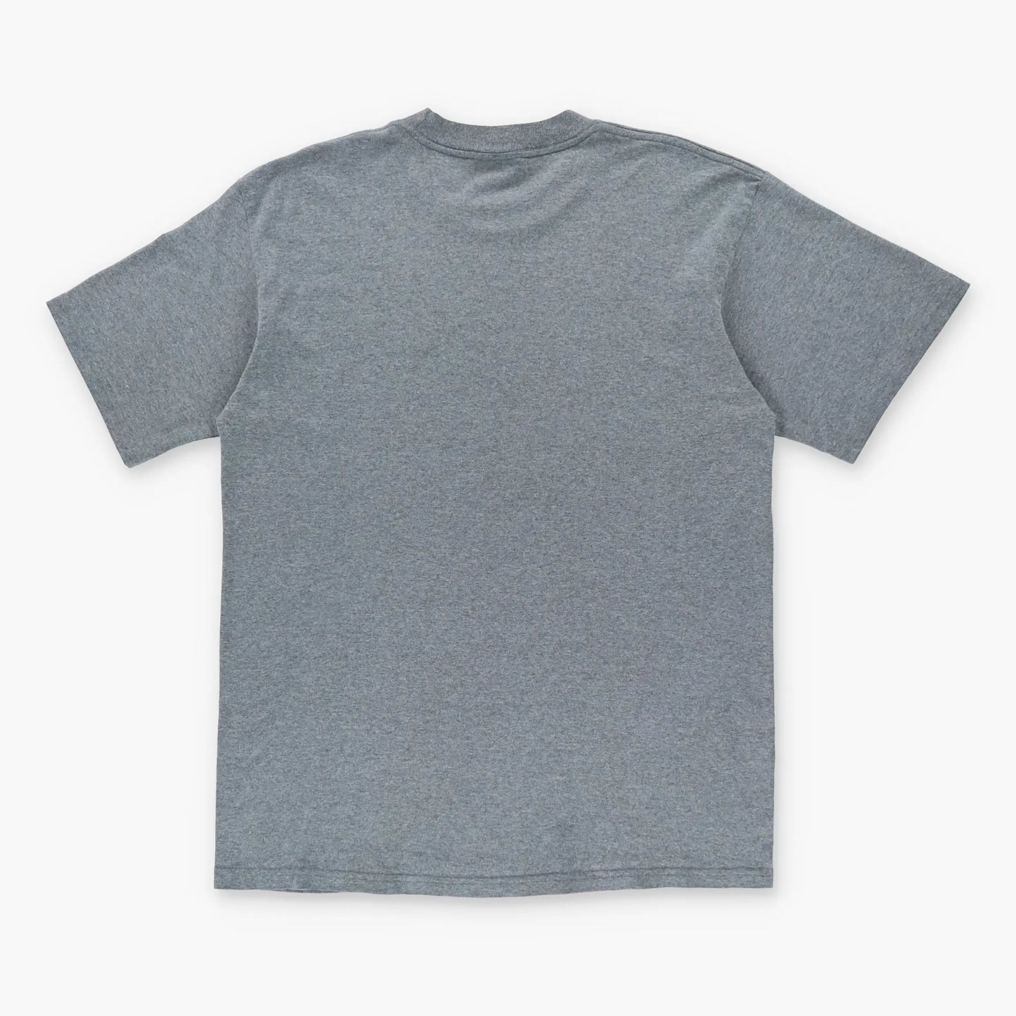 NIKE Embroidered Swoosh Silver Grey T-Shirt (M-L) Vintage Sole Melbourne