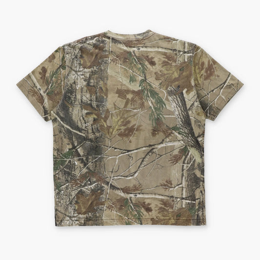 CARHARTT x REALTREE Camo Logo Patch Front Pocket T-Shirt (L) ***COCO Vintage Sole Melbourne